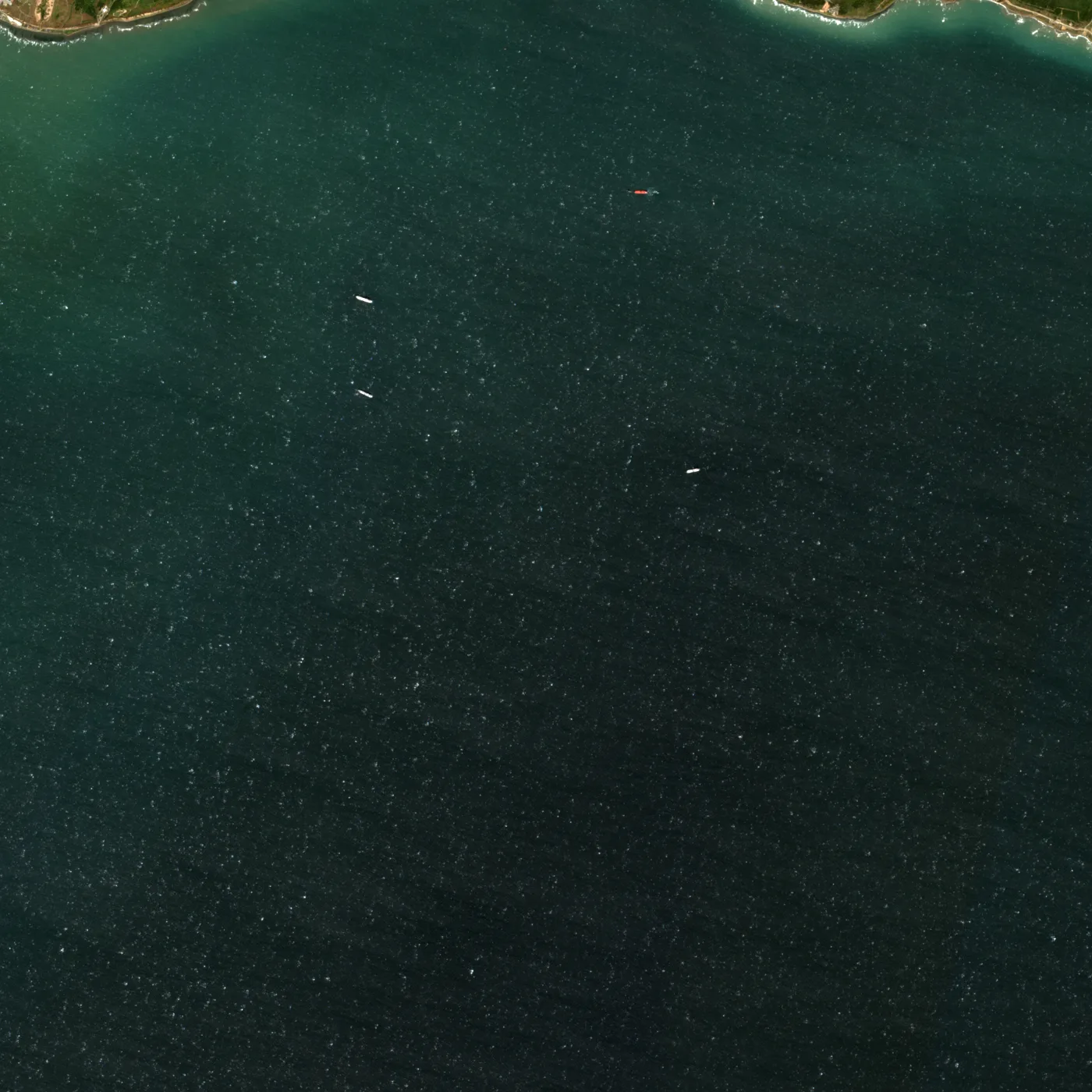 Sentinel-2 picture of the area around ZALIV BAIKAL's track